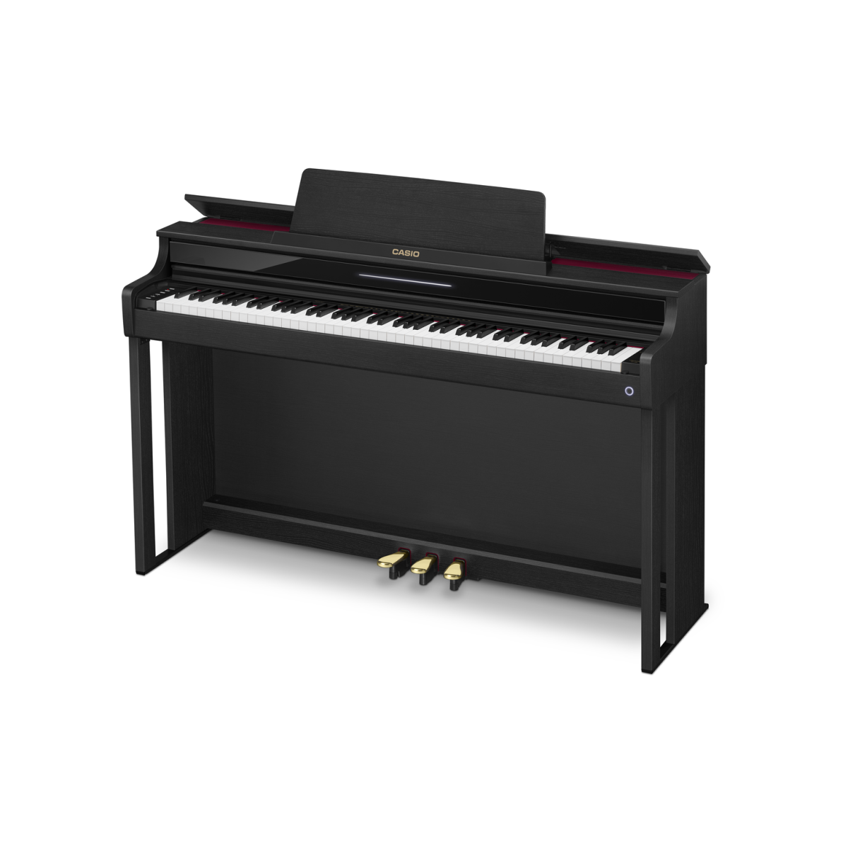 Casio CELVIANO AP-550 in schwarz matt kaufen bei Pianelli - Ansicht: schräg frontal