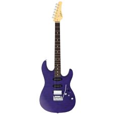 FGN E-Gitarre J-Standard Odyssey DU in Transparent Purple Flat
