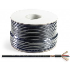 Lautsprecher-Kabel 8 mm - 2 Geleiter (2 x 2,5 mm) 100 Meter
