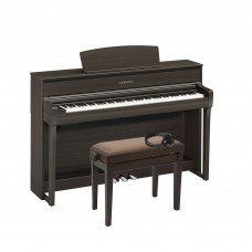 Yamaha CLP-775 DW E-Piano Clavinova Nussbaum matt im Set